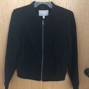 Black moto jacket